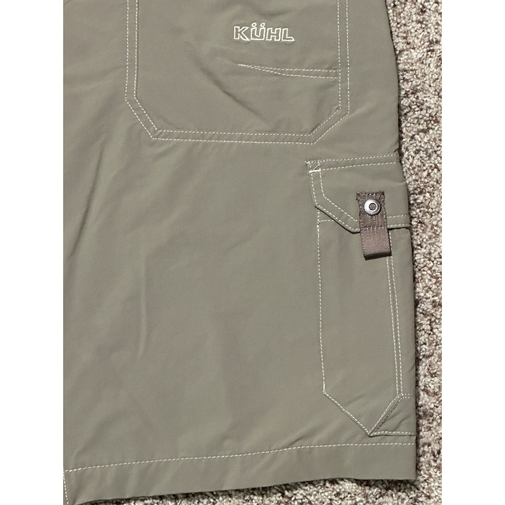 Kuhl Renegade Cargo Shorts, Vintage, Outdoor, Hiking, Nylon, Stretch, Size 32 - Picture 5 of 6